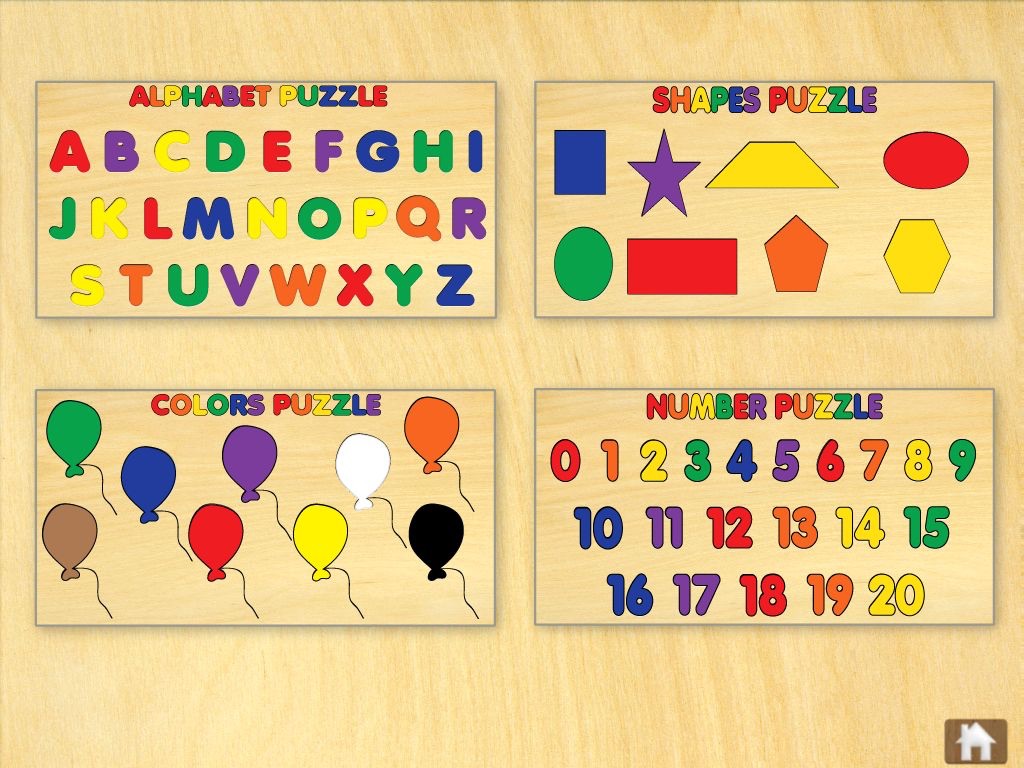 20 Children's Wooden Puzzles screenshot 2