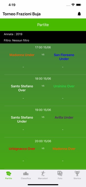 Torneo Frazioni Buja(圖1)-速報App