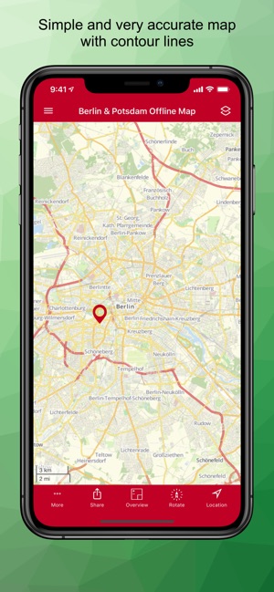 Berlin & Potsdam Offline Map(圖1)-速報App