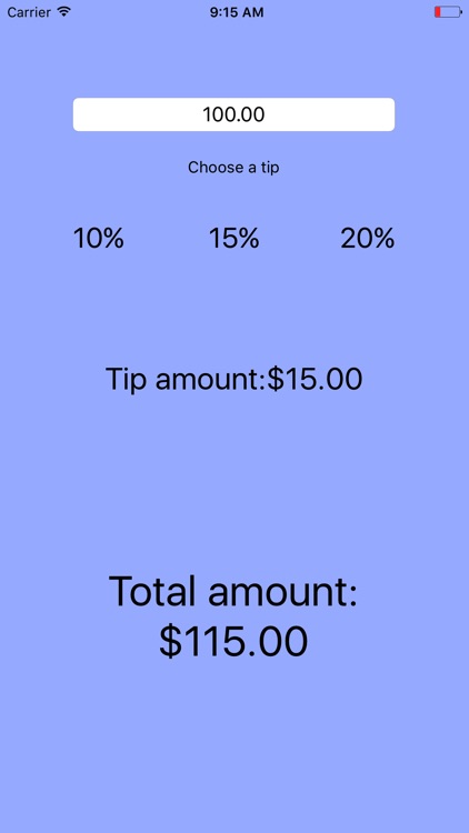 EZ Tip Calculator PRO