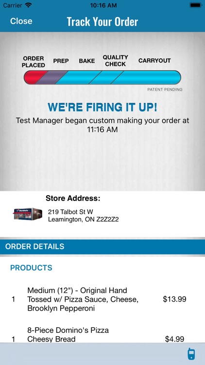 Domino's Canada screenshot-3
