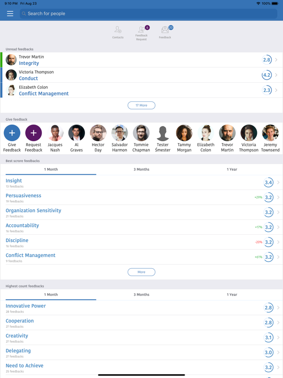 Screenshot #4 pour Evolvo Feedback