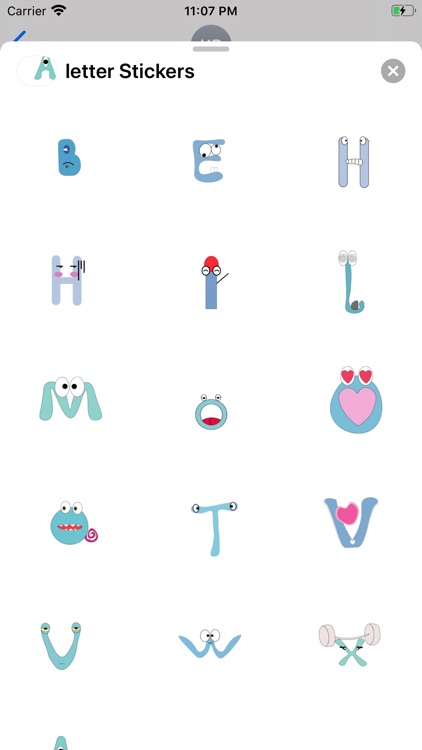 letter Stickers