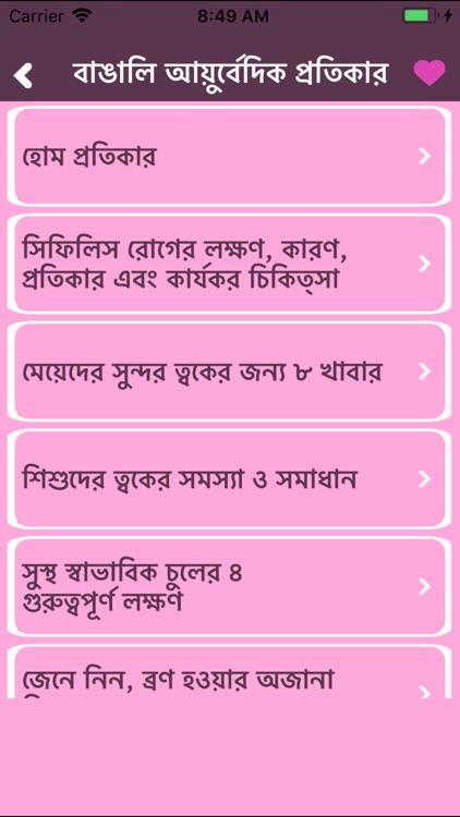 Bangali Ayurvedic Remedies