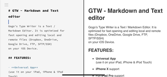 GTW - Markdown & Text Editor(圖4)-速報App