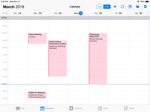 ISEC7 Mobile Exchange Delegate screenshot 2