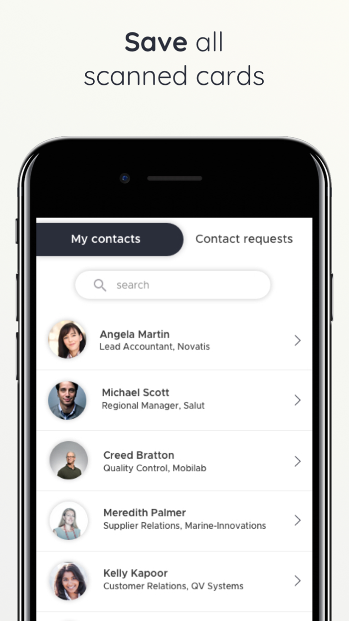 Salut - Business Cards Scanner