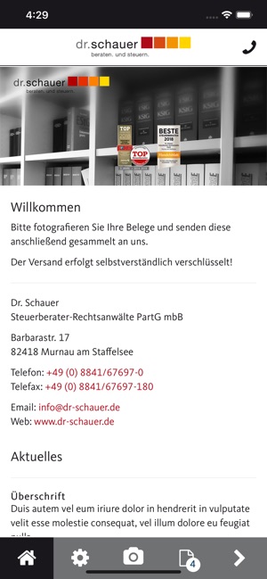 Dr.Schauer beraten und steuern