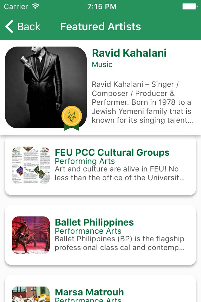 FEU Cultural App screenshot 4