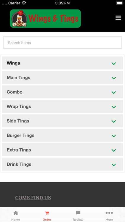 Wings and Tings