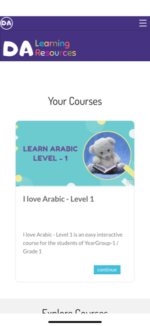 DA Learning App