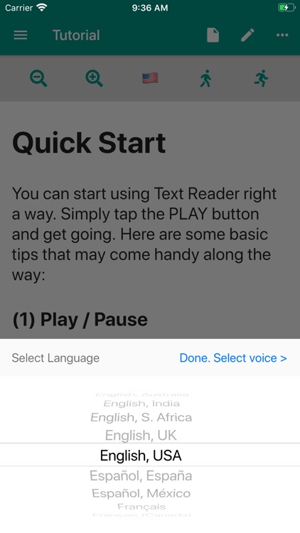 Simple Text Reader (TTSReader)