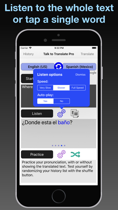 T2T Pro: Speech Translation Screenshot 6