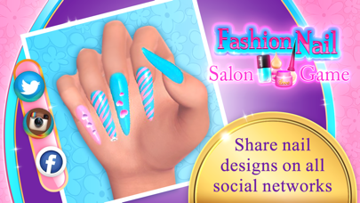 Fashion Nail Art Salon Game screenshot 3