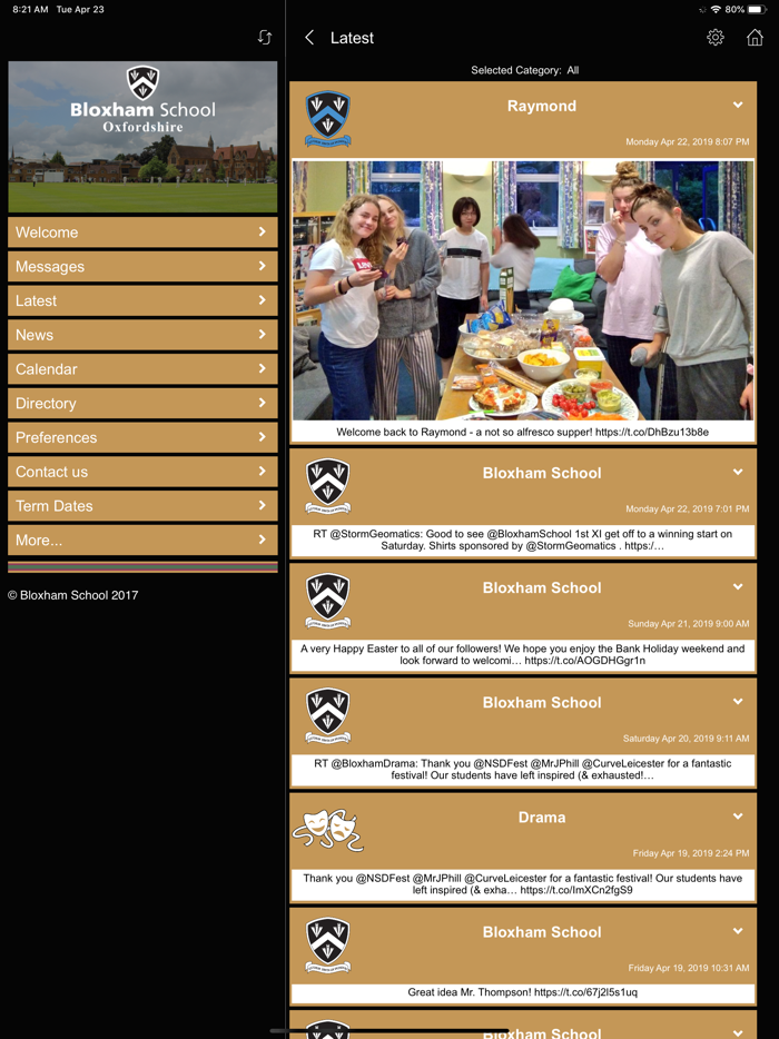 Bloxham School, Oxfordshire