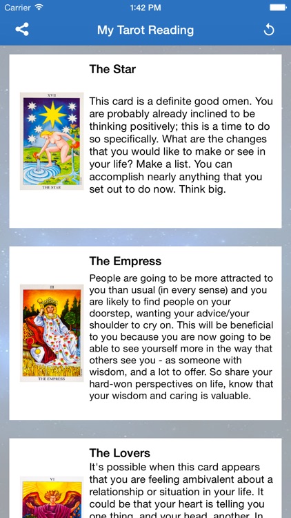 Daily Tarot Reading and Cards screenshot-3