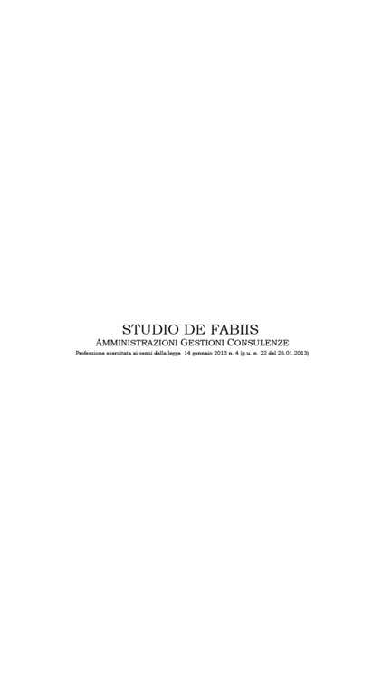 Studio De Fabiis