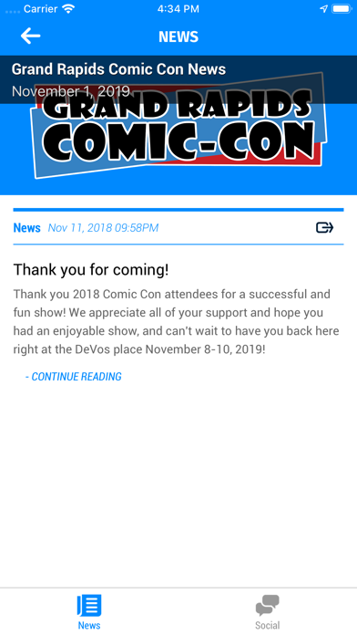 Grand Rapids Comic Convention screenshot 4