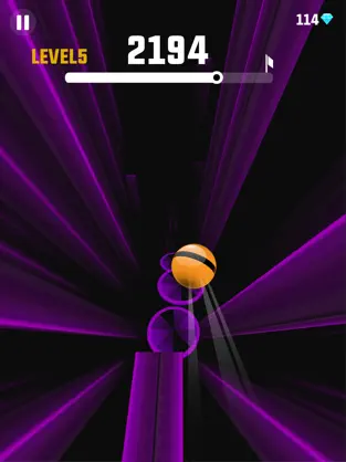Screenshot 4 Falling Ball Slope Run iphone