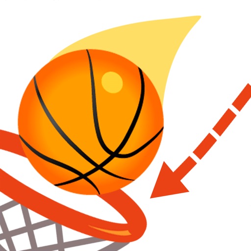 Draw Basketball-Basket icon