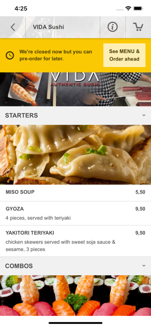 VIDA Sushi On Demand(圖3)-速報App