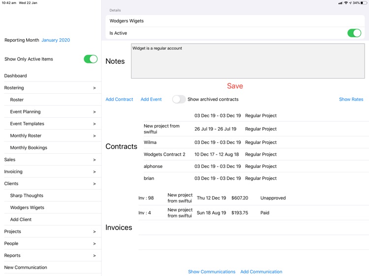 Roster Dashboard screenshot-3