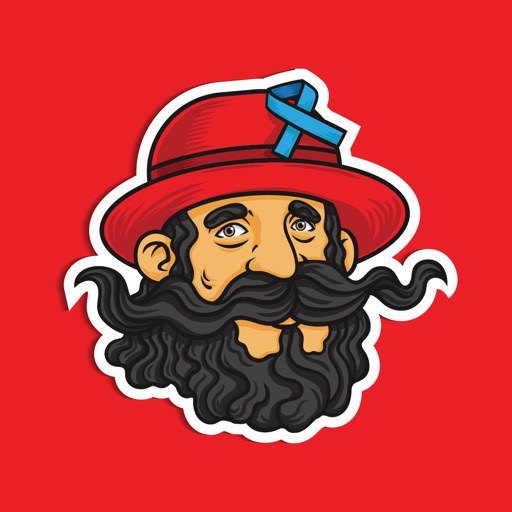 Vikings Mustache Moji Stickers icon