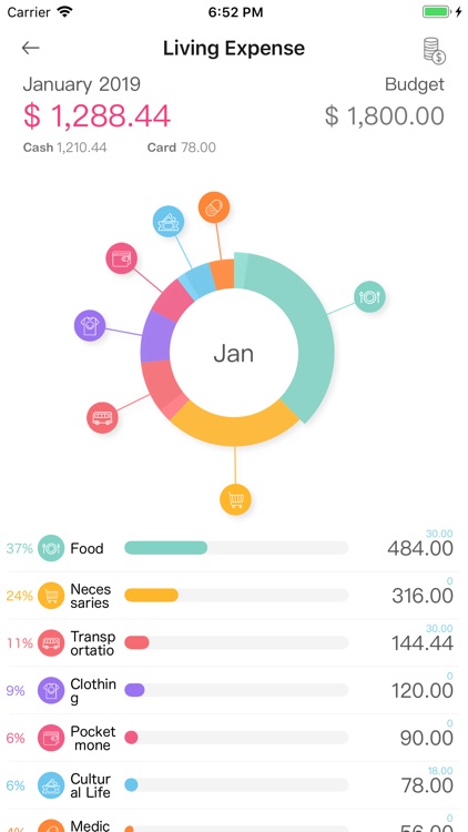 Weple Wallet - Easy BudgetBook screenshot-6