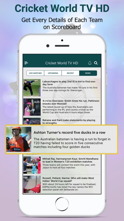 Live Cricket World TV HD screenshot-3