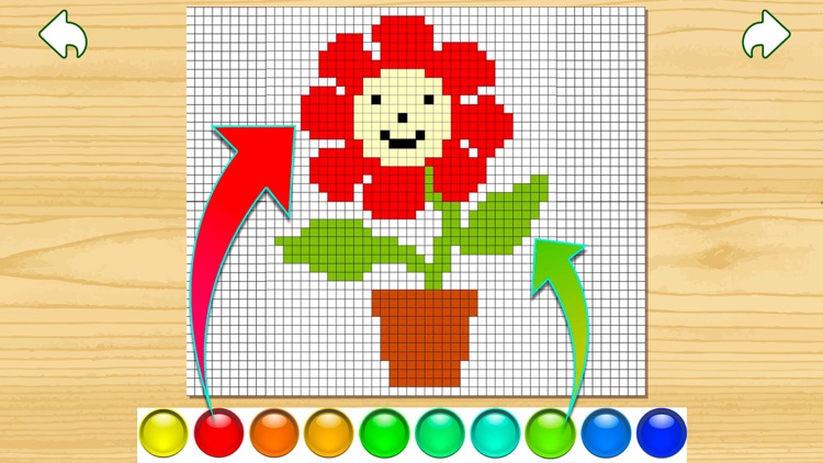 Number Coloring Pixel Art Page screenshot-4