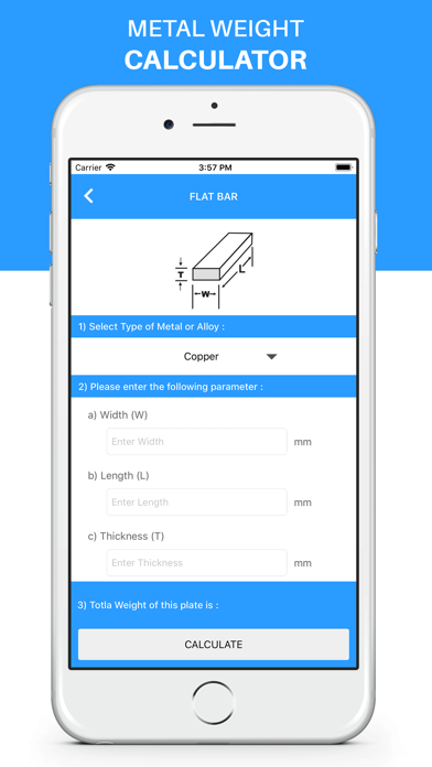 Metal Weight Calculator -Steel screenshot 4