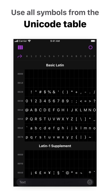 UniChar — Unicode Keyboard screenshot-5