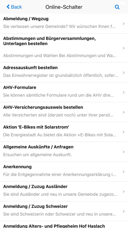 Gemeinde Au screenshot-3