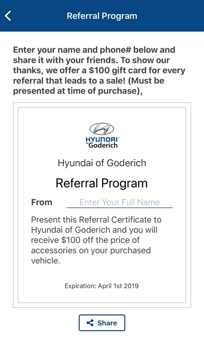 Hyundai of Goderich App