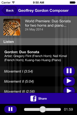 Geoffrey Gordon Composer screenshot 4