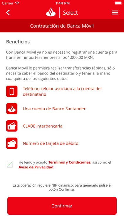 Santander móvil