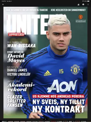 Captura de Pantalla 2 United-Supporteren iphone