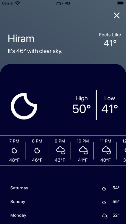 B & O Weather App screenshot-4