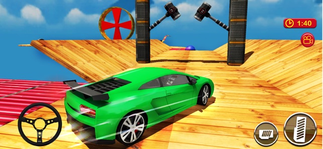 Car Driving on Sky Tracks(圖3)-速報App