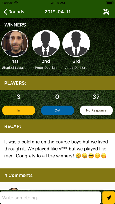How to cancel & delete Nathan Komsa Golf League from iphone & ipad 4