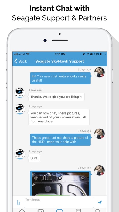 Seagate SkyHawk Partner App screenshot 3