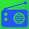 Simple online Internet radio player with stations for 