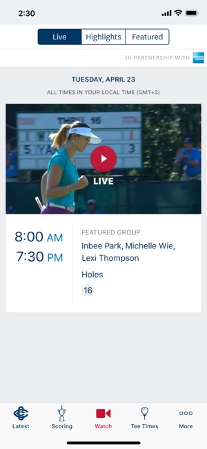 U.S. Women's Open(圖3)-速報App