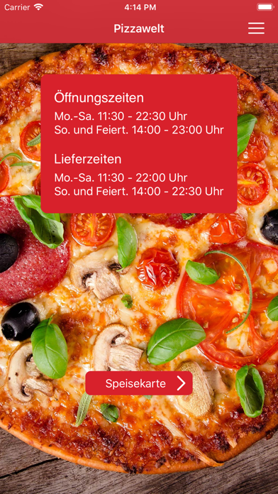 How to cancel & delete Pizzawelt Gladbeck from iphone & ipad 1