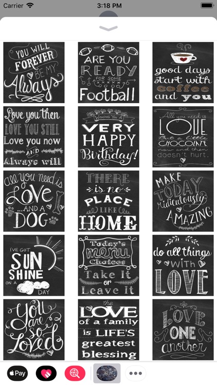 Chalkboard Quotes Art