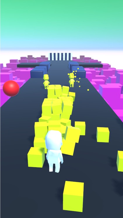 Touch The wall : Race Fun 3d screenshot-3