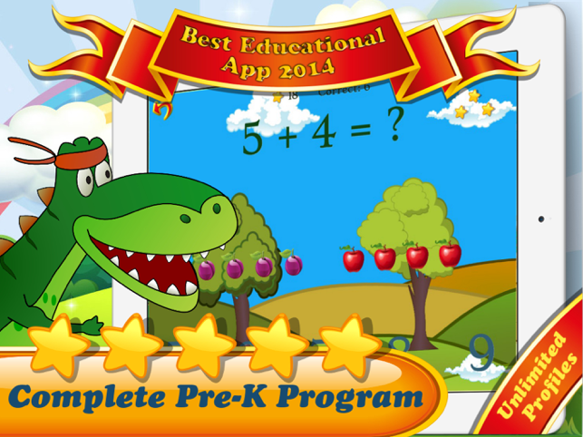 ‎My Dino - Math Games for kids Screenshot