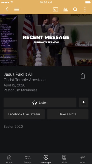 Christ Temple Apostolic screenshot 3