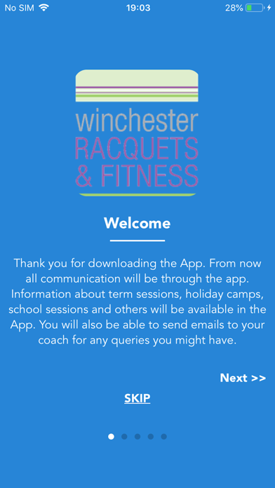 Winchester Racquets screenshot 2
