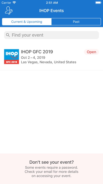 IHOP Events